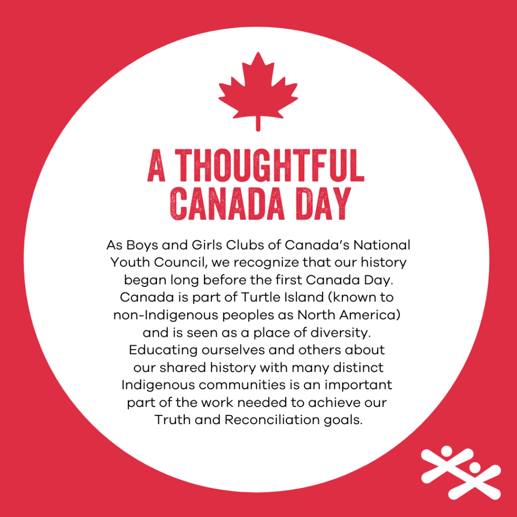 A thoughtful Canada Day BGC Canada