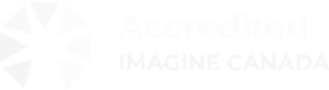 Imagine Canada logo, Imagine Canada works with and on behalf of the nonprofit sector to help build a more just and fair society for all.
