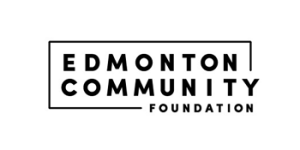 The black and white text logo for the Edmonton Community Foundation.