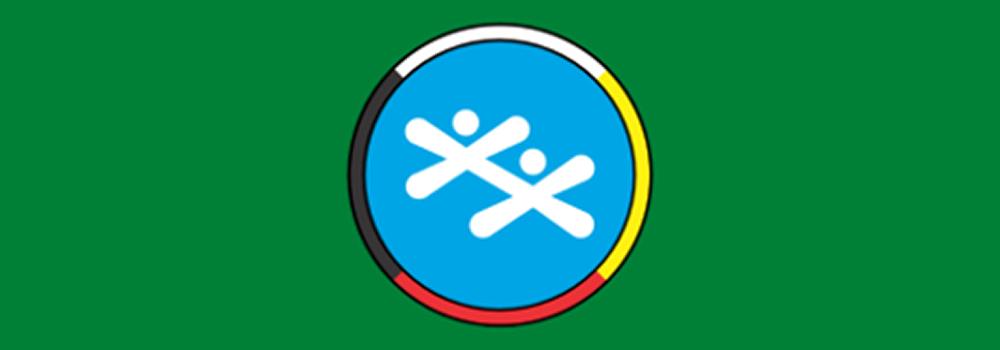 A graphic featuring the white BGC logo inside a blue circle, which is surrounded by a black, white, yellow, and red ring on a green background.